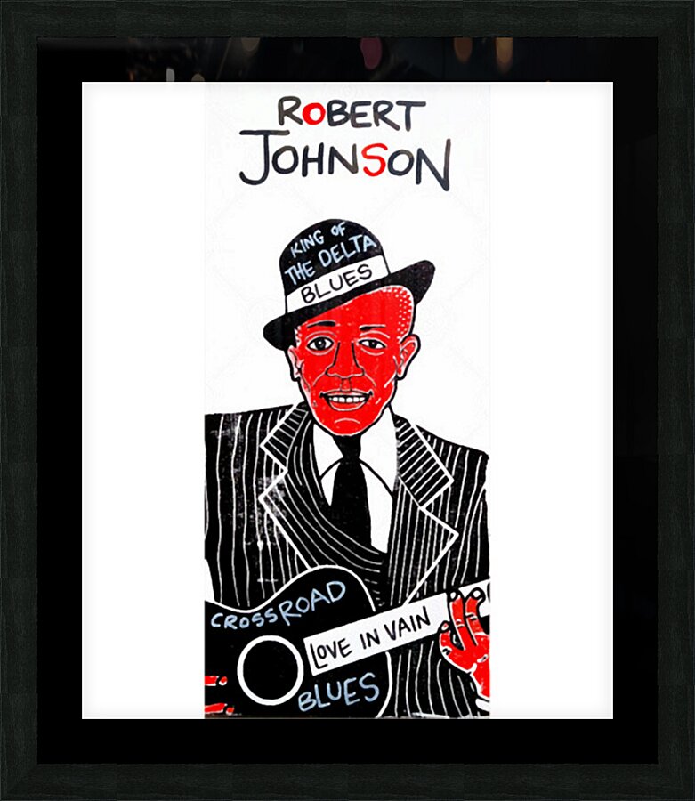 Robert Johnson 19 Picture Frame print