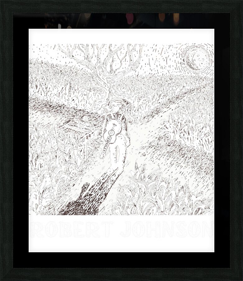 Robert Johnson 23 Picture Frame print