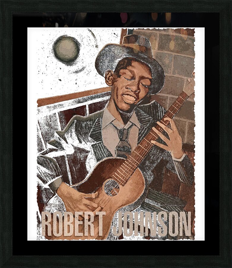 Robert Johnson 27 Picture Frame print