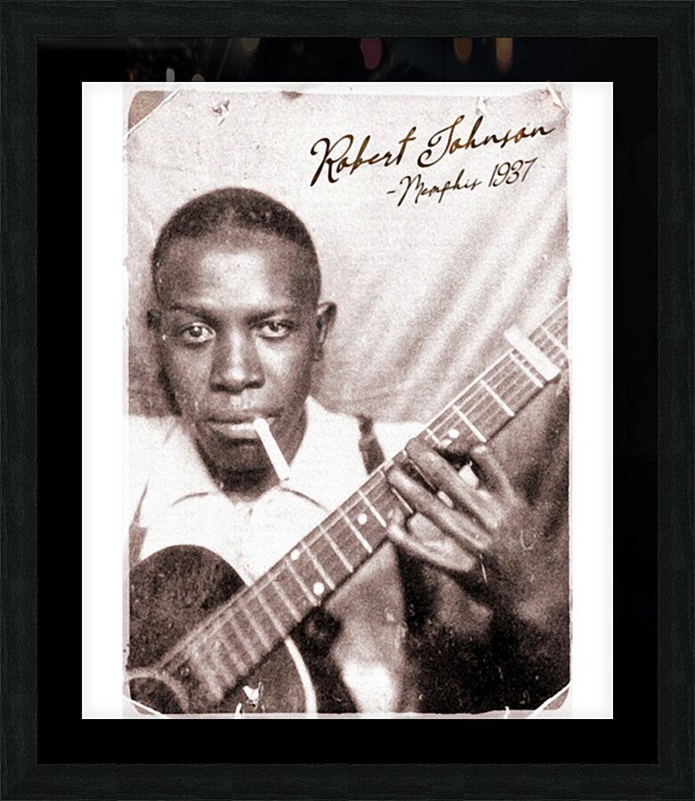 Robert Johnson 28 Picture Frame print