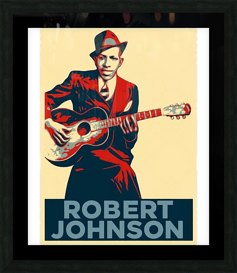 Robert Johnson 30 Picture Frame print