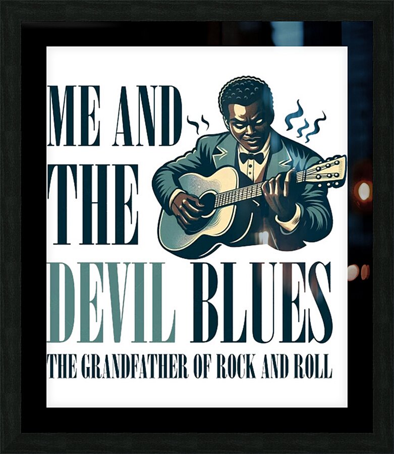 Robert Johnson 31 Picture Frame print