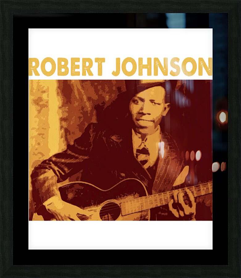 Robert Johnson 35 Picture Frame print