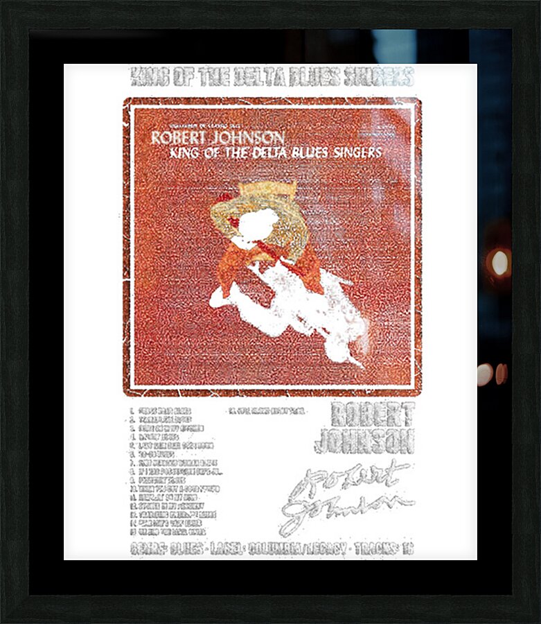 Robert Johnson 36 Picture Frame print
