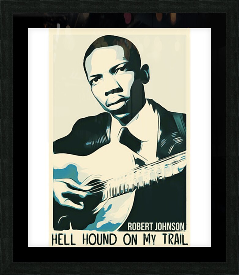 Robert Johnson 39 Picture Frame print