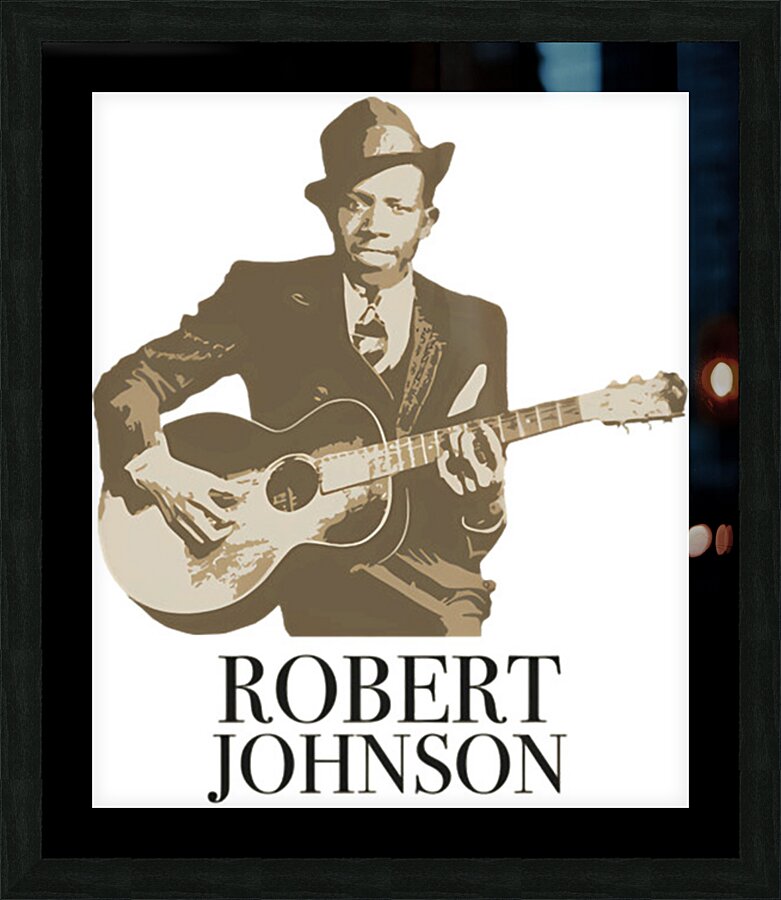 Robert Johnson 40 Picture Frame print
