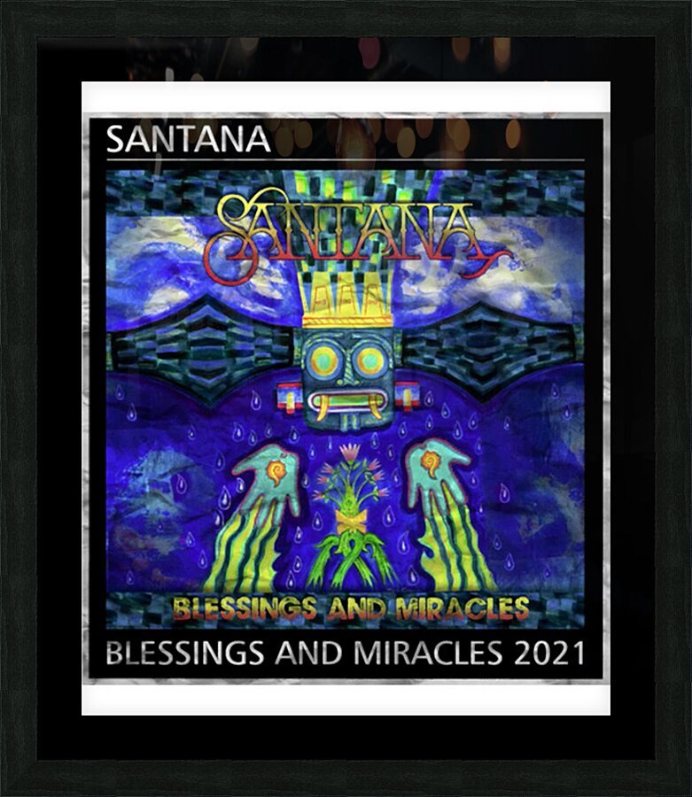 Santana 1 Picture Frame print