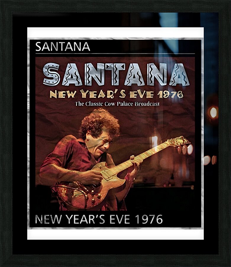 Santana 14 Picture Frame print