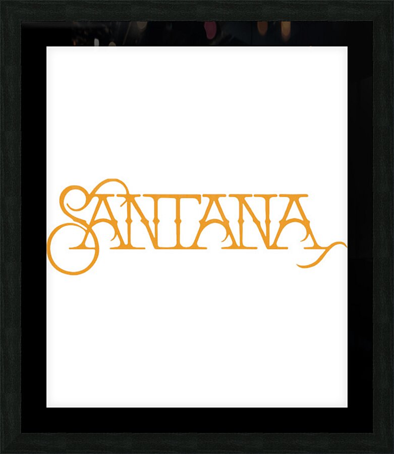 Santana 21 Picture Frame print