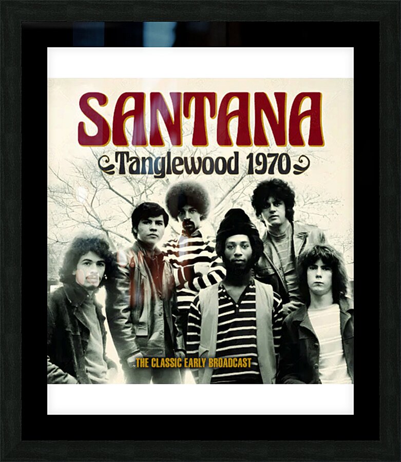 Santana 23 Picture Frame print