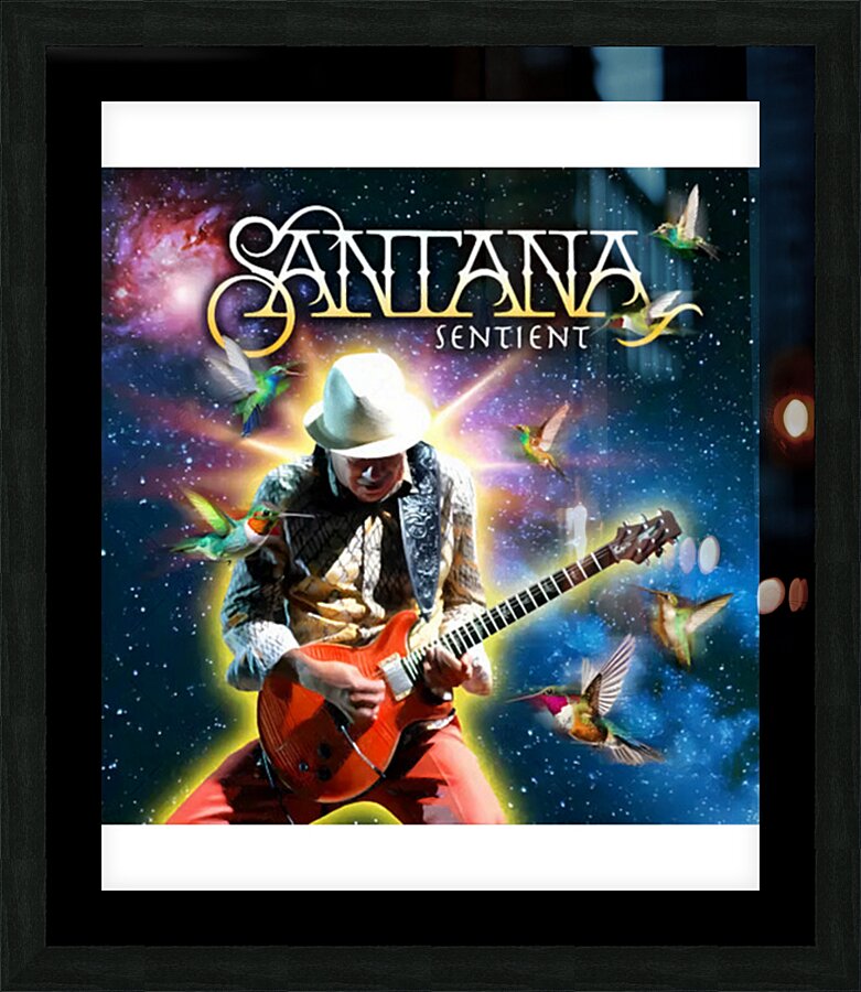 Santana 28 Picture Frame print