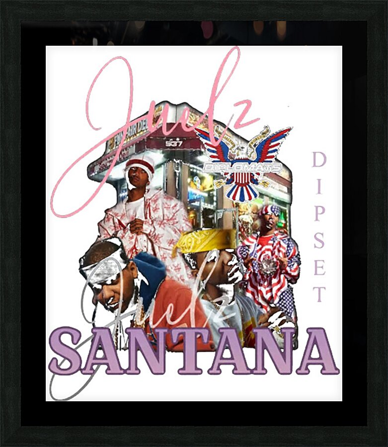 Santana 30 Picture Frame print