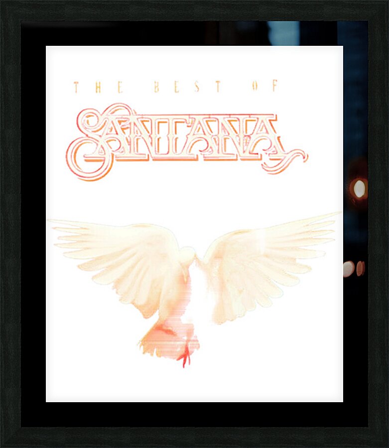Santana 33 Picture Frame print