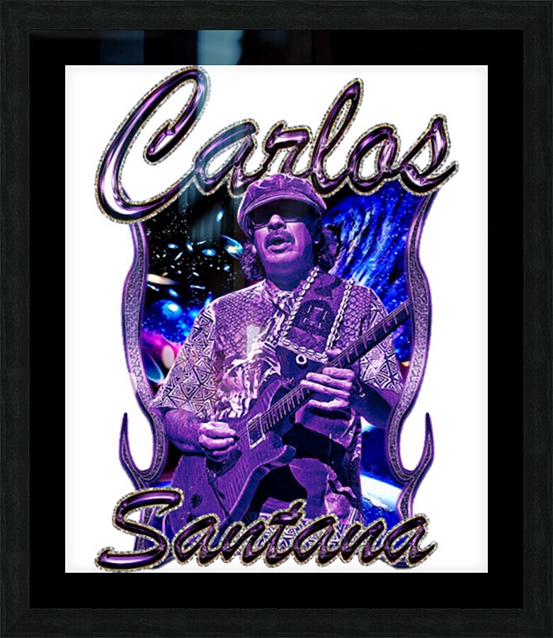 Santana 42 Picture Frame print