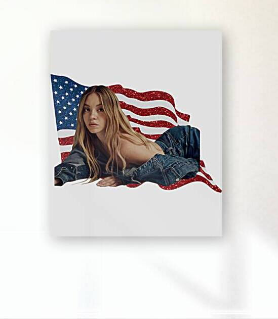 Sydney Sweeney 8 by Donald M Brown