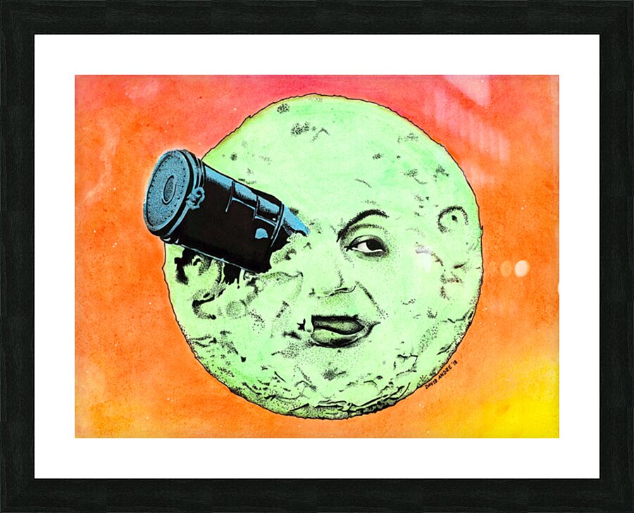 Brain Damage Picture Frame Printing