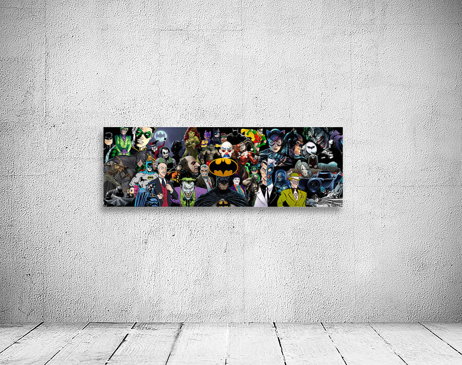 Batman Collage Wall Preview