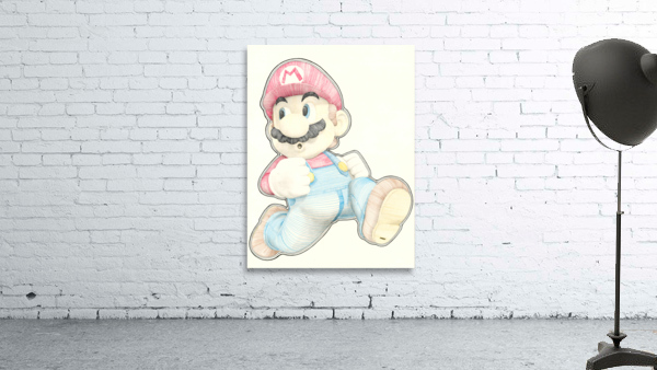 Mario Mario Wall Preview
