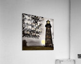 Ghosts lighthouse with night clouds on moon light 2 Acrylic Print