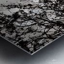 Ghosts lighthouse with night clouds on moon light 2 Metal print