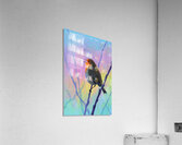 A new day acrylic painting Acrylic Print