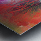 Mystical forest acrylic painting Impression metal