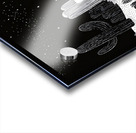 Cactus Garden Sketch Night Acrylic print