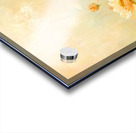 Lily Pond Green Pink Acrylic print