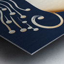 Signs of the Zodiac Taurus the Bull Metal print