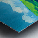 Curious Sheep Metal print