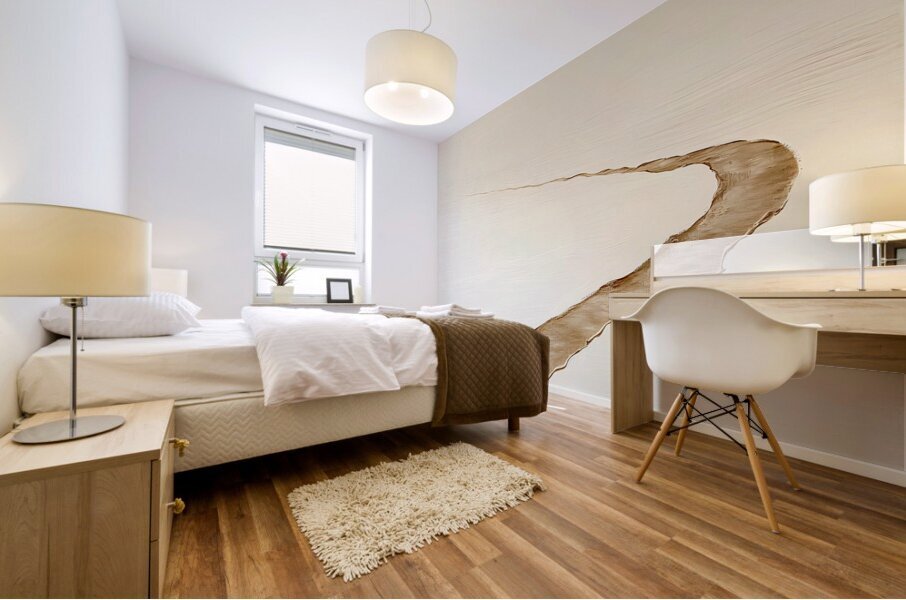 Neutral Simplicity Mural print