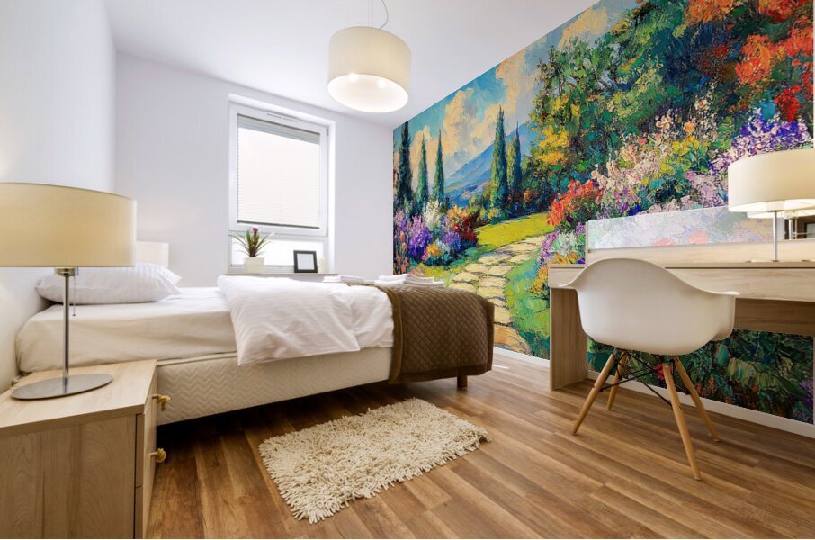 Garden Impression Mural print