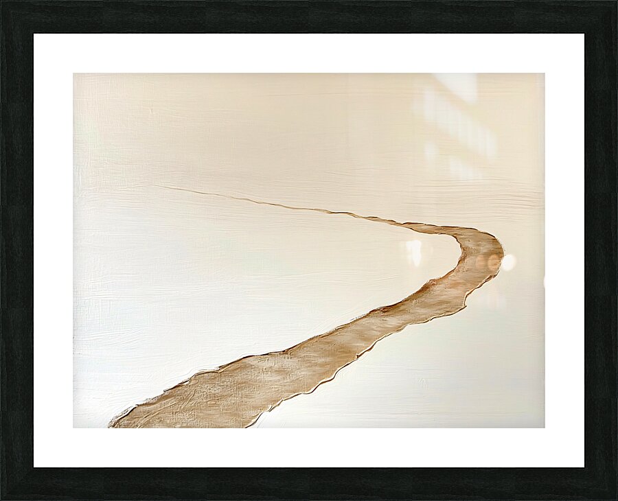 Neutral Simplicity Picture Frame print