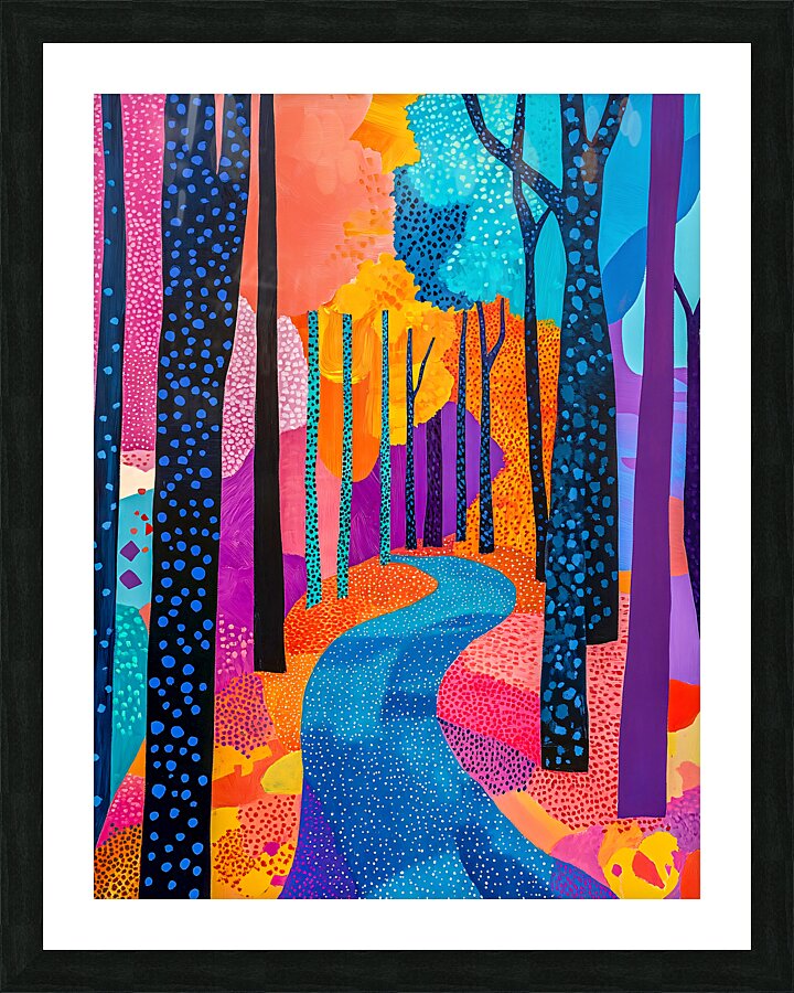 Sugar and Spice Road Picture Frame print