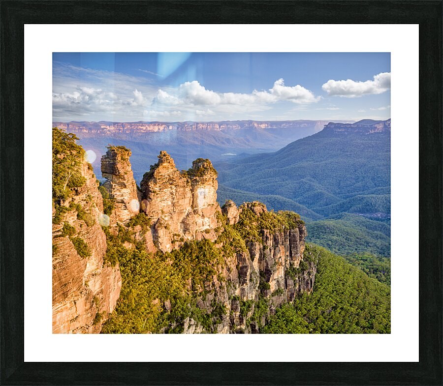 Three Sisters Katoomba Australia Picture Frame print