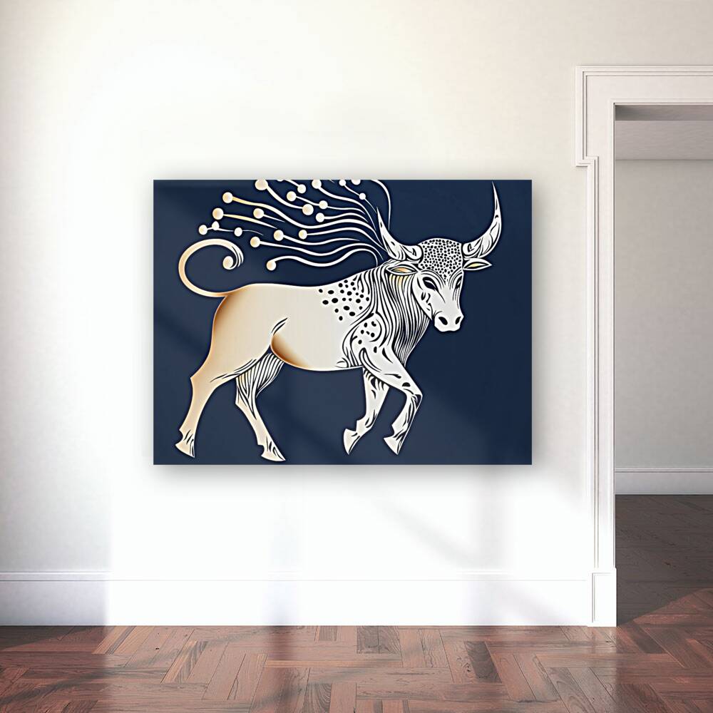 Signs of the Zodiac Taurus the Bull Reproduction