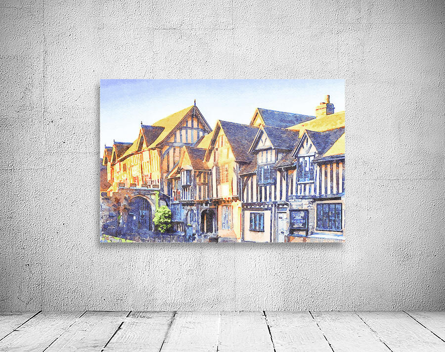 Warwick UK Lord Leycester Hospital Wall Preview