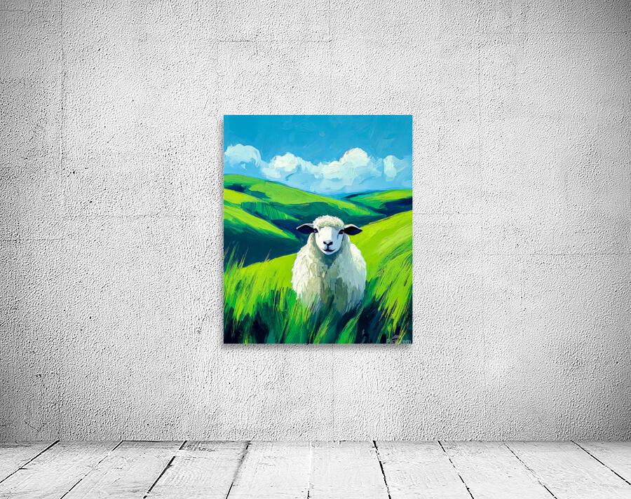 Curious Sheep Wall Preview