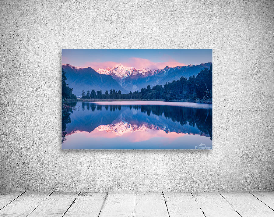 Lake Matheson View Wall Preview