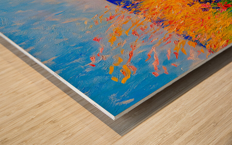 A Breath of Fresh Sea Air Wood print