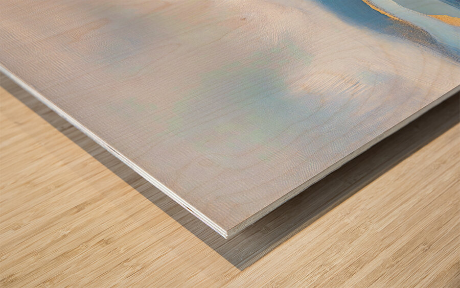 Itll be Sunny Soon Wood print