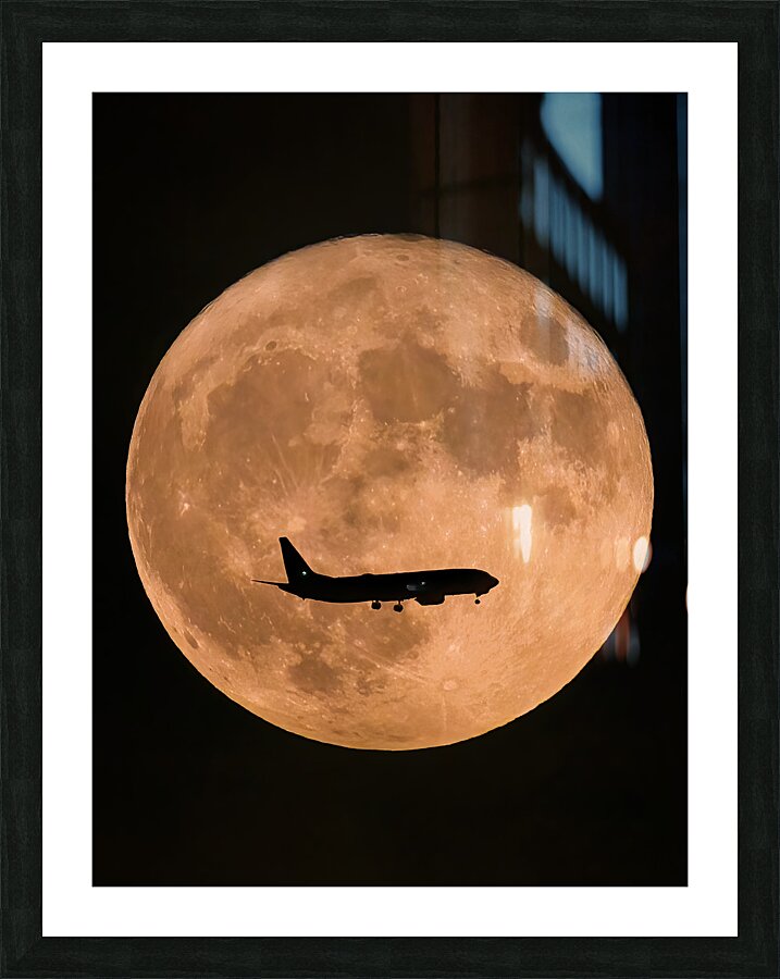 Moon Landing Picture Frame Printing