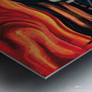 The Scream painting  Metal print