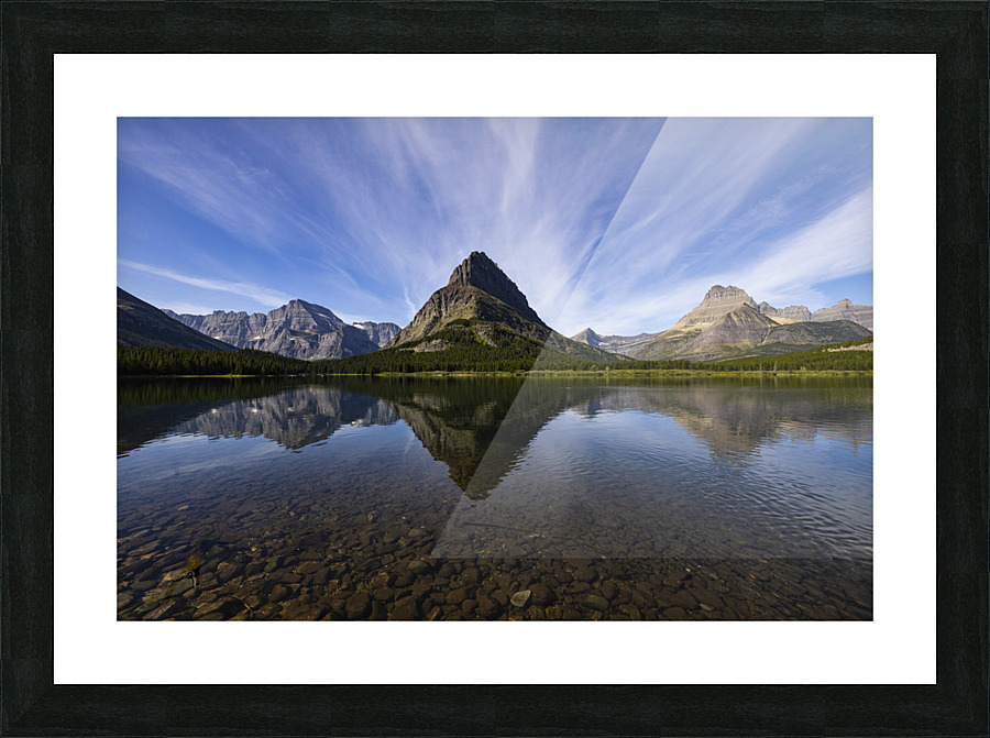 Many Glacier Picture Frame print