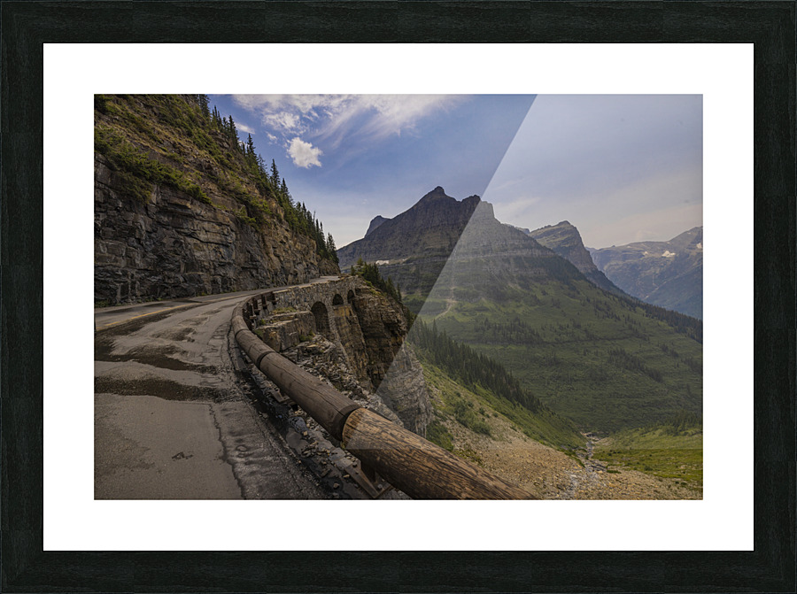 Going to the Sun Picture Frame print
