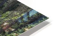 Glacier Falls HD Metal print