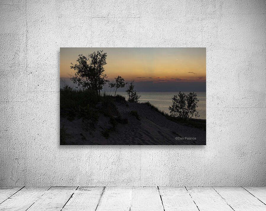Lake Michigan Sunset Wall Preview