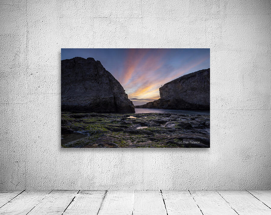 Shark Fin Sunset Wall Preview