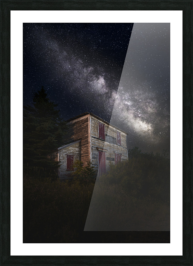 the Starry Sky Above Picture Frame print