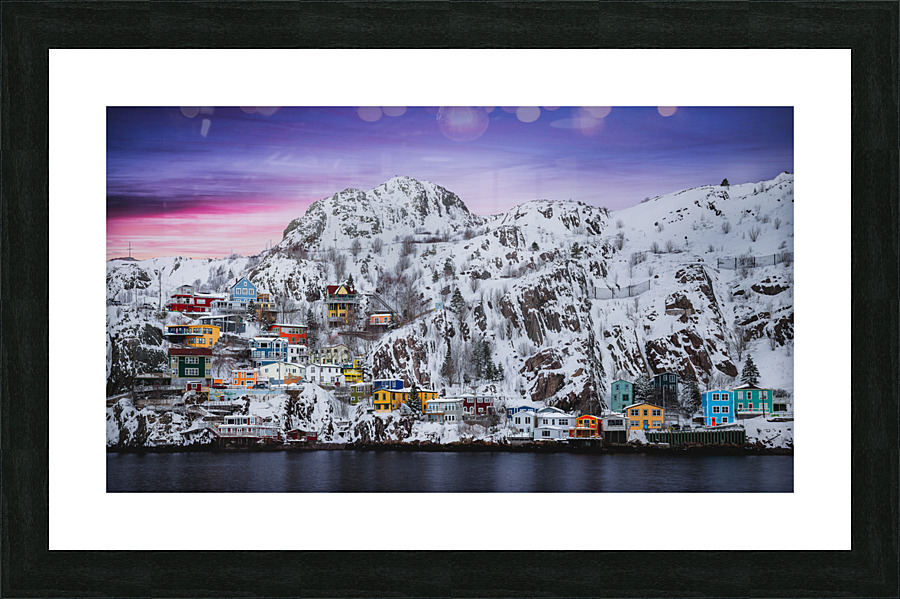 Battery Vista Picture Frame print